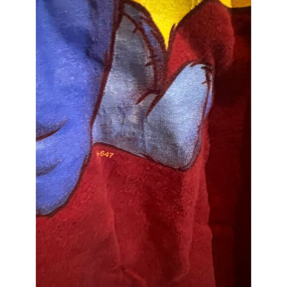 Vintage Disney Winnie the Pooh & Friends Tshirt short sleeve Women's 2X Red READ - Picture 7 of 14